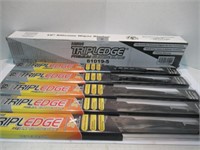 NEW Tripe Edge 19" Silicone Blades - 5 in a Box