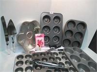 Assorted Baking Pans / Some Utensils