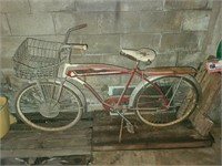 1950s Vintage Hiawatha Silver Chief Bicycle Bike