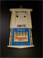 Hamms calendar holder