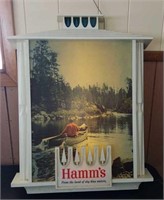 Hamms Beer light up sign