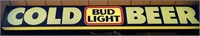 Bud Light light-up sign