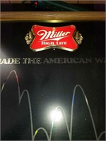 Miller Light motion sign