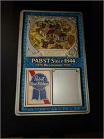 Pabst Blue Ribbon calendar holder