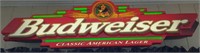 Budweiser lightup sign