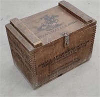 Winchester advertising crate with original top
