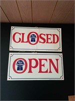 PBR signs, double sided, cardboard