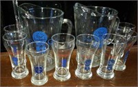 Pabst Pitchers & glasses
