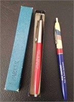 Parker pen, "the fat people" & Benz pen