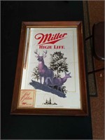 Miller high life mirror, first edition