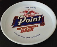 Point brewery metal beer tray