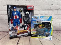 New Marvel Captain America & Beyblade Burst Toys