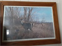 Nice deer picture 35" long by 26" h