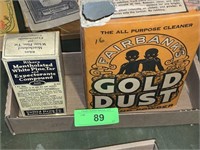VINTAGE GOLD DUST ALL PURPOSE CLEANER, RIKERS>>>