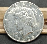 1926-S Peace Silver Dollar, XF