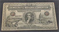 1916 Guest's Ticket to Democratic National