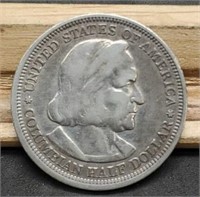 1893 Silver Half Dollar, Comm. Columbian