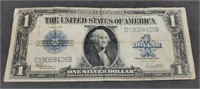 1923 One Dollar Silver Certificate Note