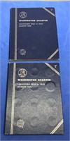 2 Whitman Washington Quarter Folders 1932-1945 &