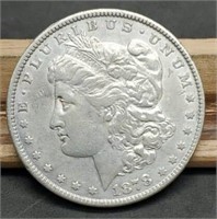 1879 Morgan Silver Dollar, AU