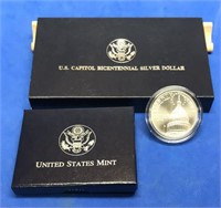 1994-D Silver Dollar Comm. U.S. Capitol