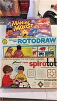 Lot of games - Spirograph Rotodraw maniac mouse