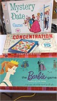 Lot of games - Barbie Mystery date