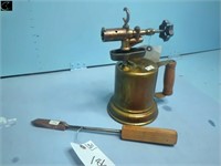 Vintage Kerosene Blow Torch w/ Soldering Iron