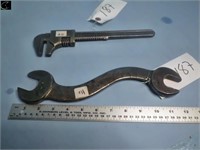 2 Vintage Wrenches