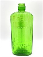 Ambrose and Company Pint Green Glass Bottle 8.75”