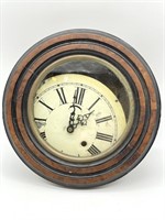 Wood Wall Clock 12” (broken and needs repaired