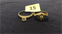 14Kt. Woman’s Ring & Unmarked Ring