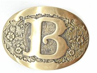 ‘B’ Belt Buckle 4”
