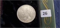 1922 Lady Liberty Silver Dollar