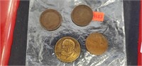 Assortment of Coins, 1919 and 1920 King George