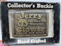 Jerry Clower Grand Ole Oprah Belt Buckle 3”