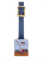FMC Link Belt Cranes Watch Fob 1.5”