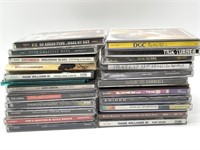 CDs : Eminem, Styx, Breaking Benjamin, Peal Jam,