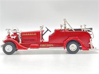 Ertl 1937 Ahrens-Fox Model HT Firetruck Coin Bank