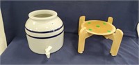 Water Crock with Stand