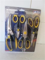 NEW MASTERCRAFT SHOP SCISSORS SET