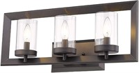 Emliviar Bathroom Vanity Light, 3 Light Bath Light