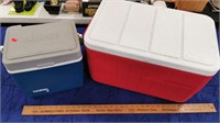 Thermos and Coleman Ice Chests