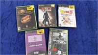 Assorted Xbox Games with Discs