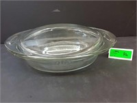 Ovations by Anchor Hocking glass serving dish