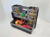 Tool Caddy w/ Misc. Tools & Garage Items