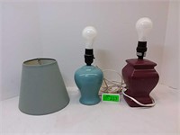 Porcelain table lamps