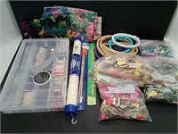 Embroidery Thread, Knitting Needles, & More