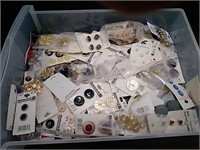 Large Vintage BUTTON Collection, Crafts & More