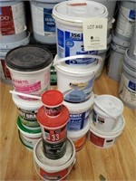 Group of Trim Paint/Adhesive Etc